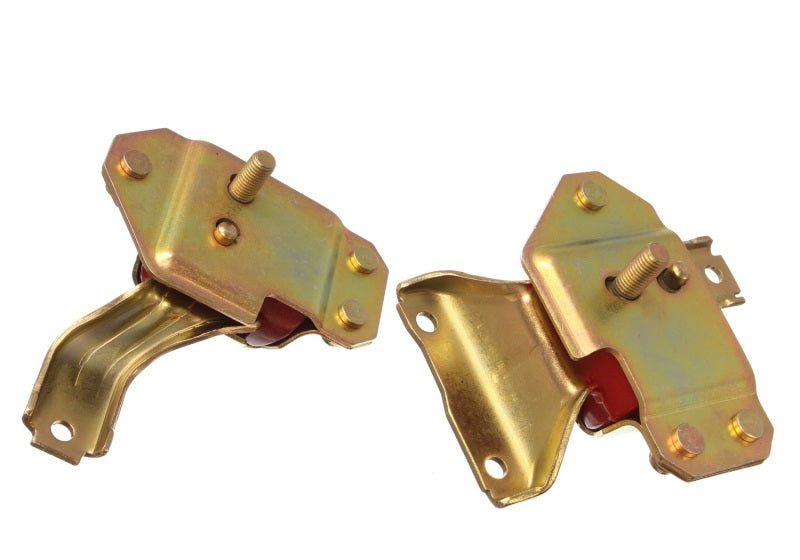 Energy Suspension 4.1127R - Mustang 4.6L Motor MountsRed