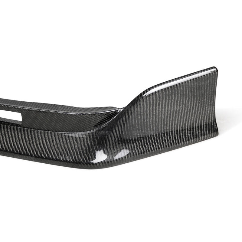 Seibon FL17HDCVR-TA FITS 2017 Honda Civic Type-R TA-Style Gloss Carbon Fiber Front Bumper Lip