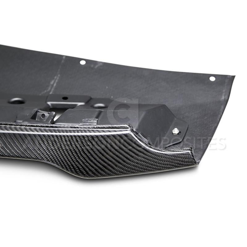 Anderson Composites AC-FL15MU350 FITS 2015-2017 Ford Mustang Shelby GT350 Carbon Fiber Front Splitter (3 PC)