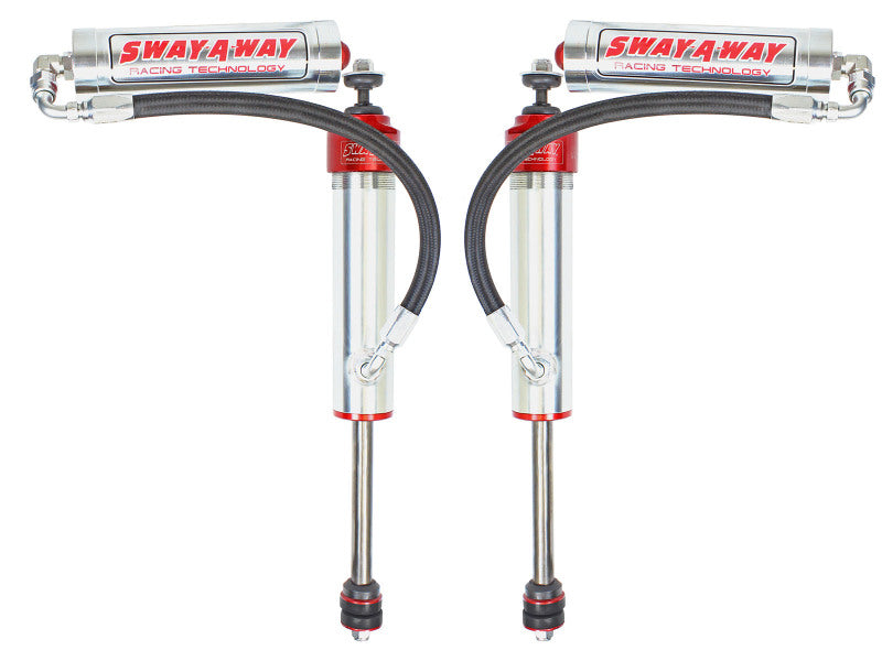 aFe 201-5600-05 FITS 97-17 Nissan Patrol Sway-A-Way 2.5in Front Shock Kit w/ Remote Reservoir for OE Ride Height