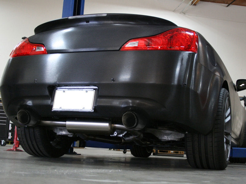 aFe Takeda 2-1/2in 304SS Cat-Back Exhaust Infiniti G37 08-13/Q60 14-15 V6-3.7 w/ Carbon Fiber Tips