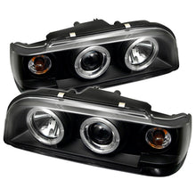 Load image into Gallery viewer, SPYDER 5012289 - Spyder Volvo 850 93-97 Projector Headlights LED Halo Black High H1 Low H1 PRO-YD-VO85092-HL-BK