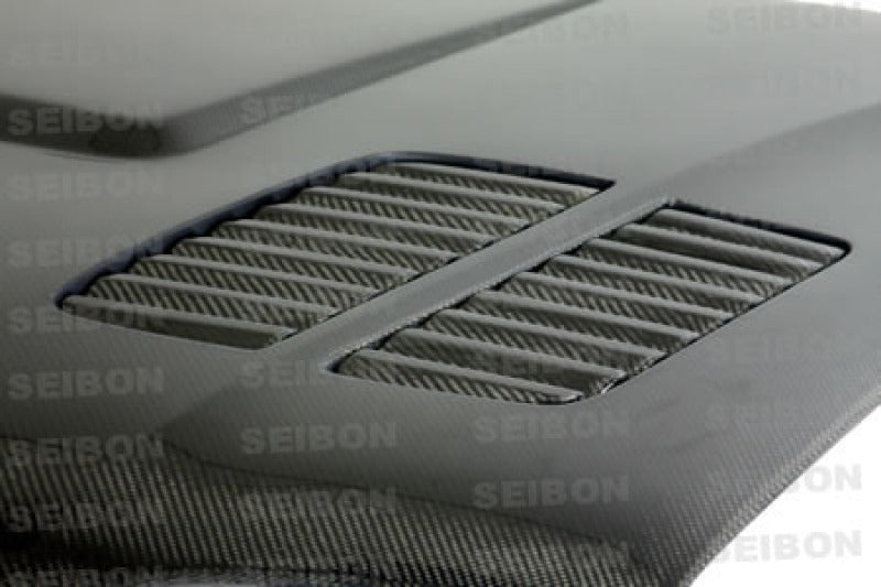 Seibon HD0105BMWE46M3-GTR FITS 01-05 BMW E46 M3 GTR Style Carbon Fiber Hood