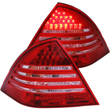 Load image into Gallery viewer, ANZO - [product_sku] - ANZO 2001-2004 Mercedes Benz C Class W203 Taillights Red/Smoke - Fastmodz