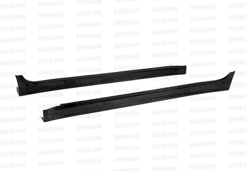 Seibon SS0809MITEVOX-VR FITS 08-10 Mitsubishi Evo X VR-style Carbon Fiber Side Skirts