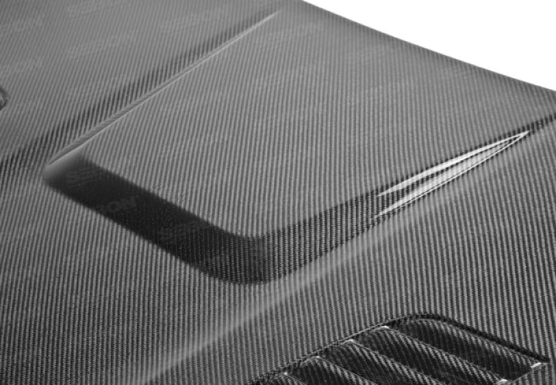 Seibon HD1012BMWF10-GTR FITS 10-13 BMW 5 Series and M5 Series (F10) GTR-Style Carbon Fiber Hood