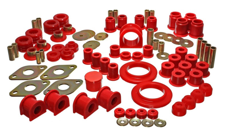 Energy Suspension 8.18104R - 95-6/00 Toyota 4WD Pickup (Except T-100 & Tundra) Red Hyper-Flex Master Bushing S