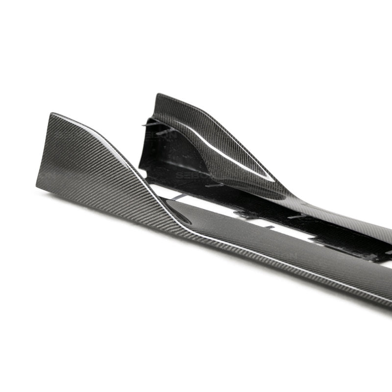 Seibon SS20TYSUP-MB FITS 2020 Toyota GR Supra MB-Style Carbon Fiber Side Skirt