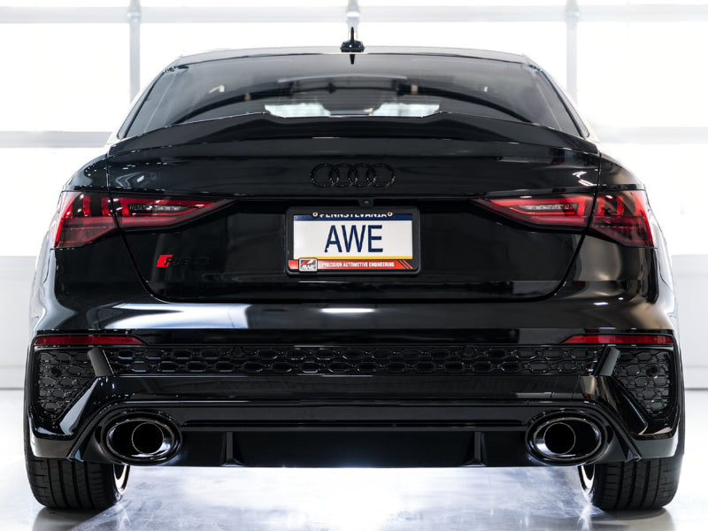 AWE Tuning 3025-31389 FITS Audi 22-23 8Y RS3 Cat-Back SwitchPath Exhaust (No Tips)