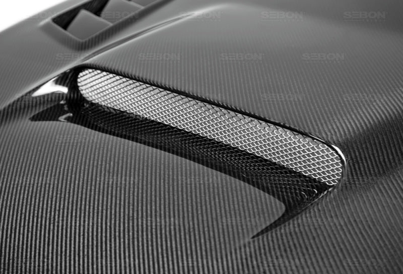 Seibon HD0809SBIMP-CW FITS 08-09 Subaru WRX/STi CW-style Carbon Fiber Hood