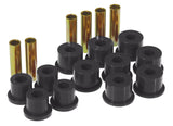 Prothane 7-1017-BL FITS 88-98 GM 2/4wd Rear Spring & Shackle BushingsBlack