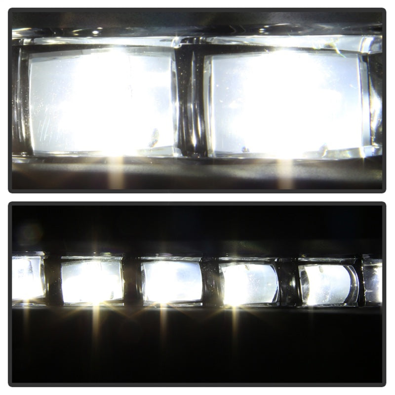 SPYDER 5083050 - Spyder Honda Accord Sedan 2016-2017 OEM LED Fog Lights W/Switch- Clear FL-HA2016-4D-LED-C