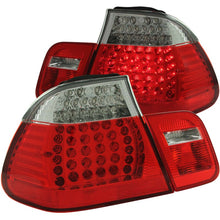 Load image into Gallery viewer, ANZO 321004 FITS 1999-2001 BMW 3 Series E46 LED Taillights Red/Clear 4pc