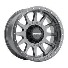 Load image into Gallery viewer, Method Wheels MR60521087824N - Method MR605 NV 20x10 -24mm Offset 8x170 124.9mm CB Gloss Titanium Wheel