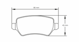 Pagid Racing 8185 RSL19 Compound Brake Pads