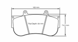 Pagid Racing 2564 RSL1 Compound Brake Pads