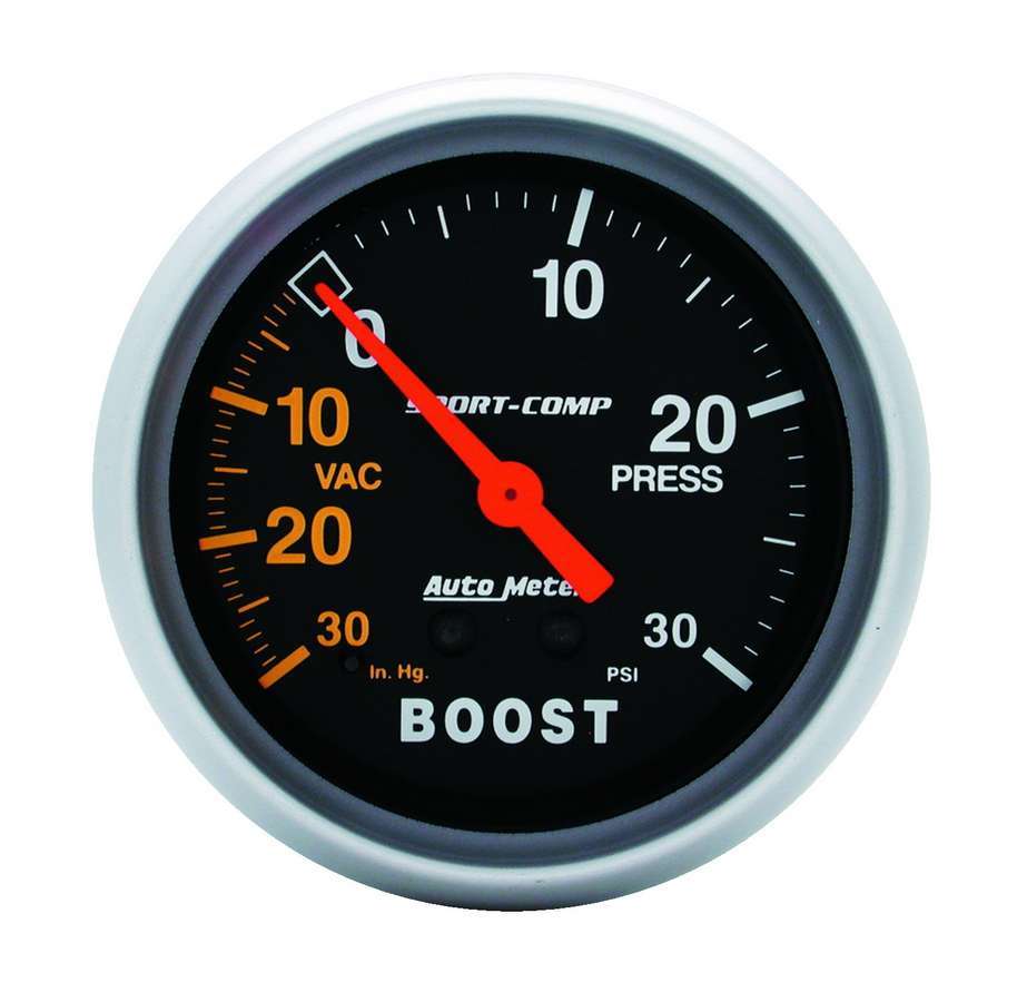 AutoMeter 3403  -  Boost 30 in/30 psi