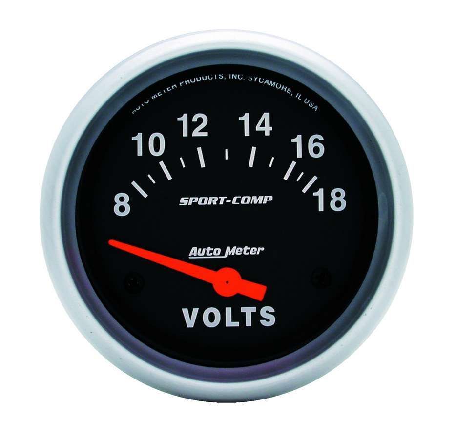 AutoMeter 3592  -  8-18 Voltmeter Gauge