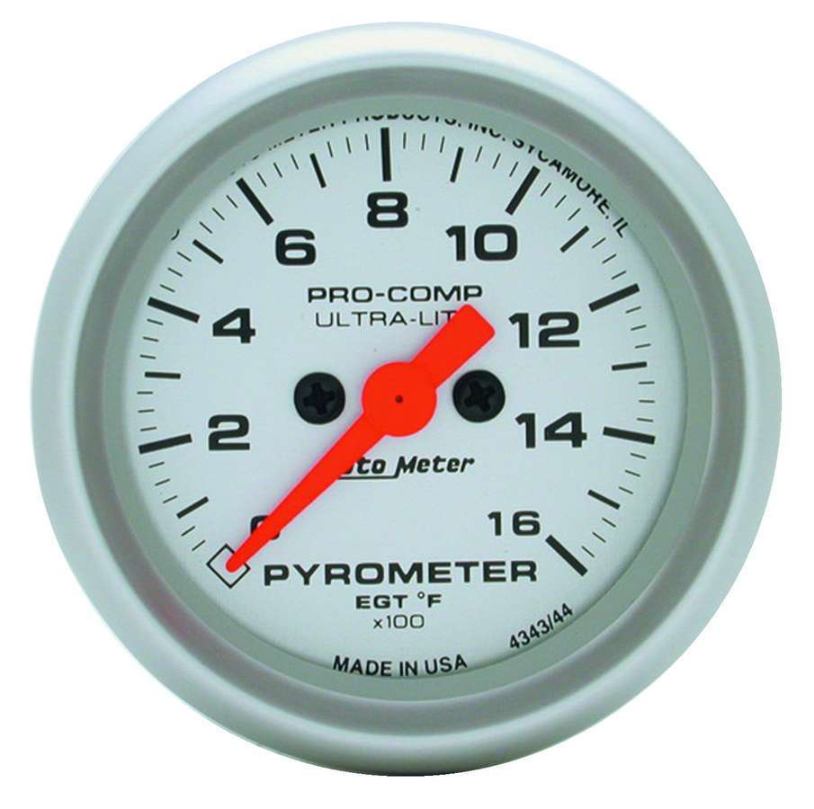 AutoMeter 4344  -  2-1/16in U/L EGT Pyrometer Kit 0-1600