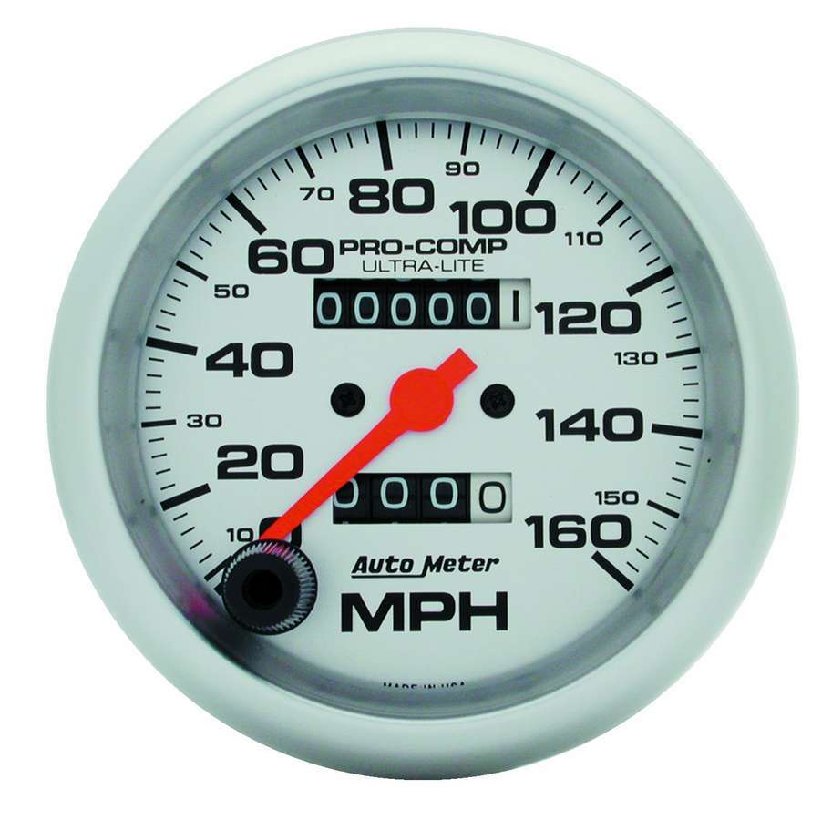 AutoMeter 4493  -  3-3/8in Ultra-Lite 160mph Speedometer