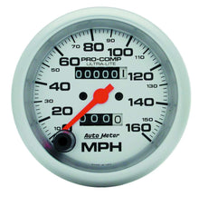 Load image into Gallery viewer, AutoMeter 4493  -  3-3/8in Ultra-Lite 160mph Speedometer