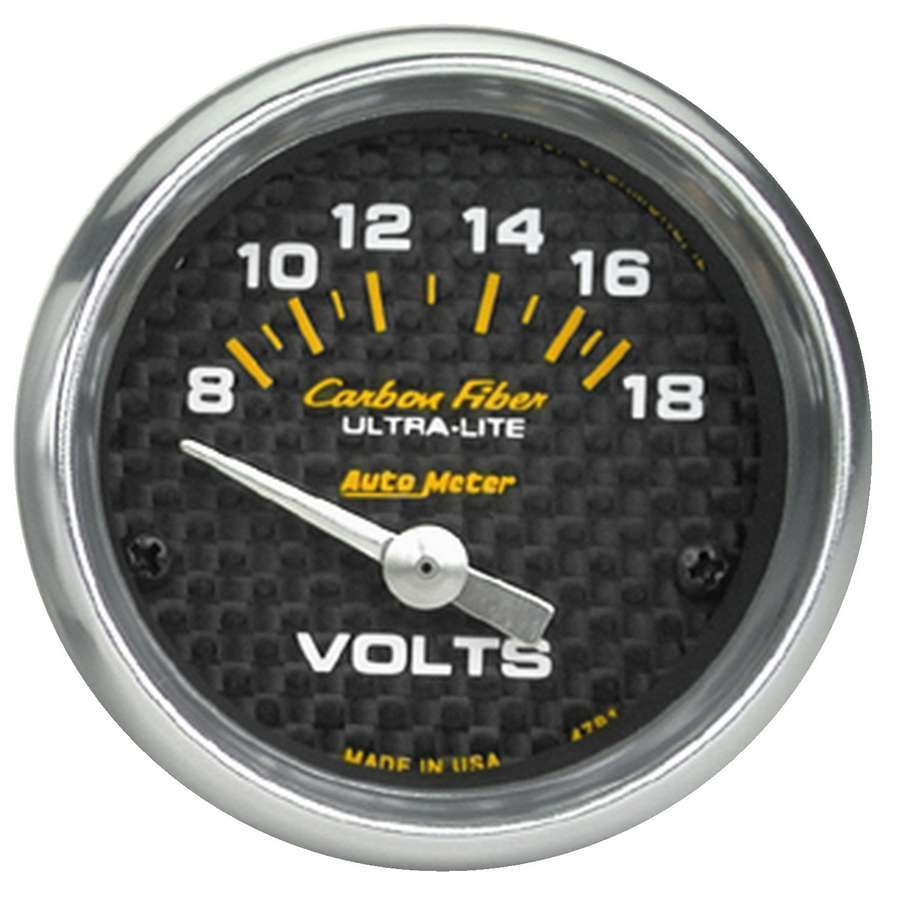 AutoMeter 4791  -  C/F 2-1/16in Voltmeter 8-18 Volts