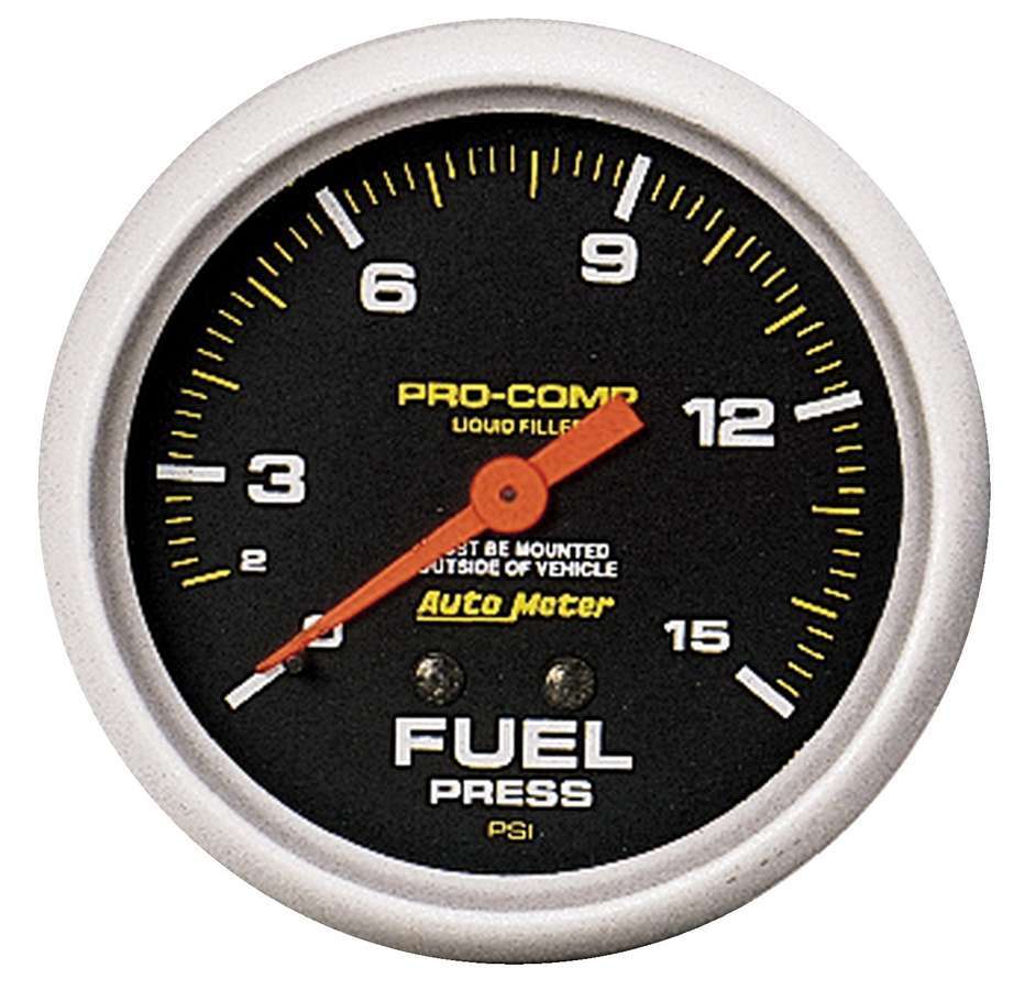 AutoMeter 5411  -  0-15 Fuel Pressure Gauge