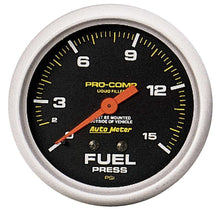 Load image into Gallery viewer, AutoMeter 5411  -  0-15 Fuel Pressure Gauge