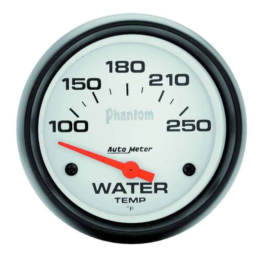 AutoMeter 5837  -  2-5/8in Phantom Water Temp. Gauge 100-250