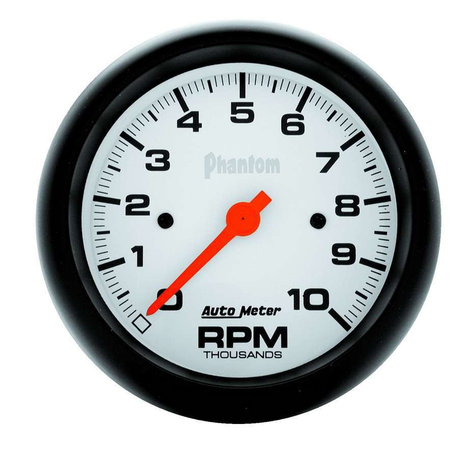 AutoMeter 5897  -  3-3/8in Phantom In-Dash Tach 10000 RPM