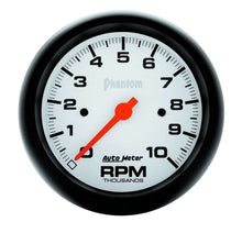 Load image into Gallery viewer, AutoMeter 5897  -  3-3/8in Phantom In-Dash Tach 10000 RPM