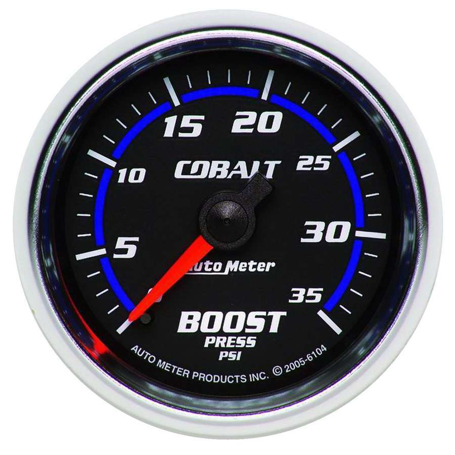 AutoMeter 6104  -  2-1/16in C/S Boost Gauge 0-35 psi