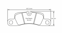 Load image into Gallery viewer, Pagid Racing 4918 RSC1 Compound Brake Pads