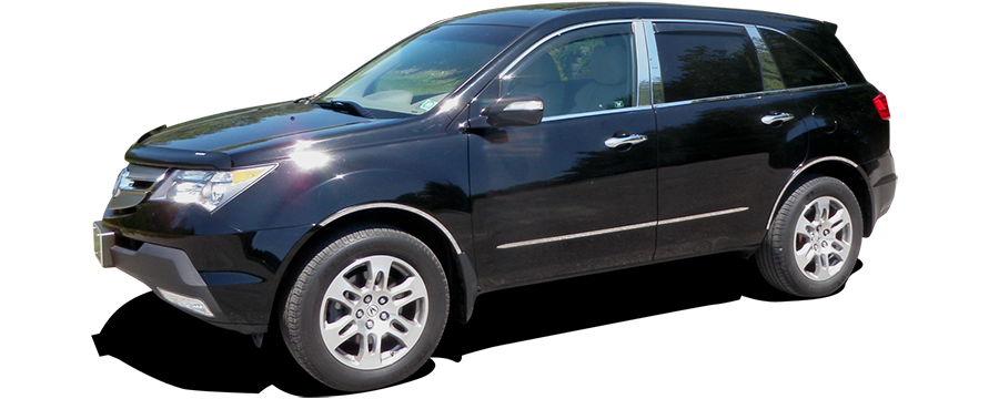 QAA Chrome Window Trim For 2007-2013 Acura MDX - 4-door SUV