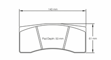 Load image into Gallery viewer, Pagid Racing 1618 RSL1 Compound Brake Pads