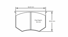 Load image into Gallery viewer, Pagid Racing 4508 RSH29E Compound Brake Pads
