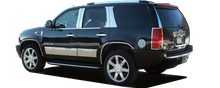 Load image into Gallery viewer, QAA Chrome Tail Light Bezels For 2007-2014 Cadillac Escalade - 4-door SUV