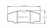 Load image into Gallery viewer, Pagid Racing 1749 RSH3 Compound Brake Pads
