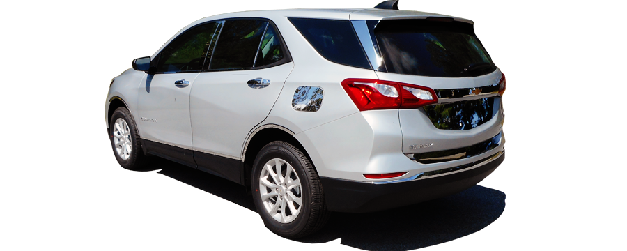 QAA Chrome Gas Door Trim For 2018-2023 Chevrolet Equinox - 4-door SUV