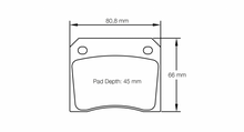 Load image into Gallery viewer, Pagid Racing 8041 RSH42 Compound Brake Pads