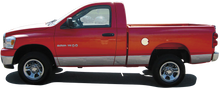 Load image into Gallery viewer, QAA Chrome Rocker Panels For 2002-2008 Dodge Ram - 4-door Pickup Truck Quad Cab Long Bed