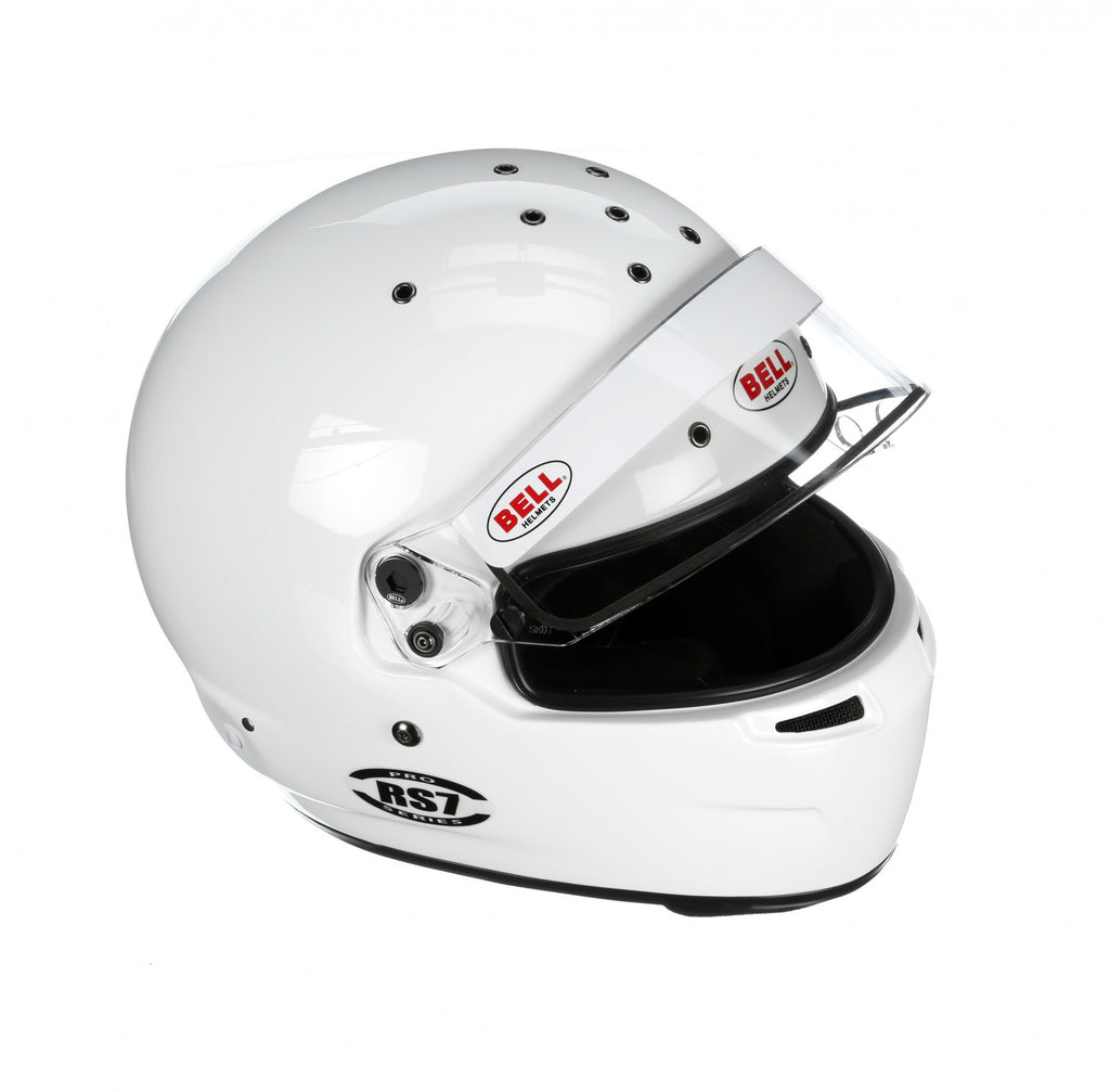 Bell RS7 Racing Helmet White 54 cm SA2015