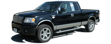 Load image into Gallery viewer, QAA Chrome Tail Light Bezels For 2004-2008 Ford F-150 - 2-door 4-door Pickup Truck Styleside