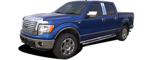 Load image into Gallery viewer, QAA Chrome Tail Light Bezels For 2004-2008 Ford F-150 - 2-door 4-door Pickup Truck Styleside