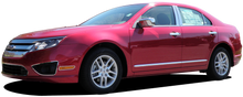 Load image into Gallery viewer, QAA Chrome Mirror Covers For 2006-2012 Ford Fusion - 4-door Sedan,2006-2012 Lincoln MKZ - 4-door Sedan,2006-2006 Lincoln Zephyr - 4-door Sedan,2006-2011 Mercury Milan - 4-door Sedan