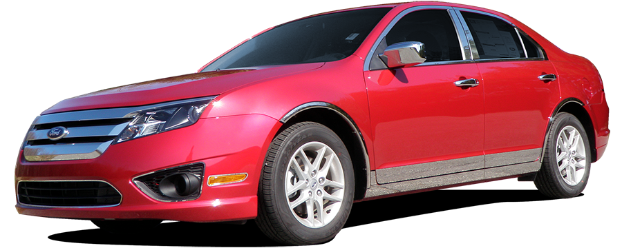 QAA Chrome Mirror Covers For 2006-2012 Ford Fusion - 4-door Sedan,2006-2012 Lincoln MKZ - 4-door Sedan,2006-2006 Lincoln Zephyr - 4-door Sedan,2006-2011 Mercury Milan - 4-door Sedan