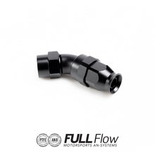 Load image into Gallery viewer, Nuke Performance Full Flow PTFE Hose End Fitting 45 Degree AN-8