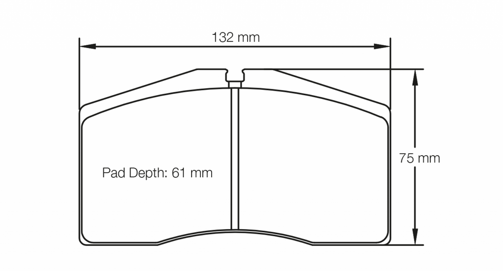 Pagid Racing 1908 RSL29 Compound Brake Pads