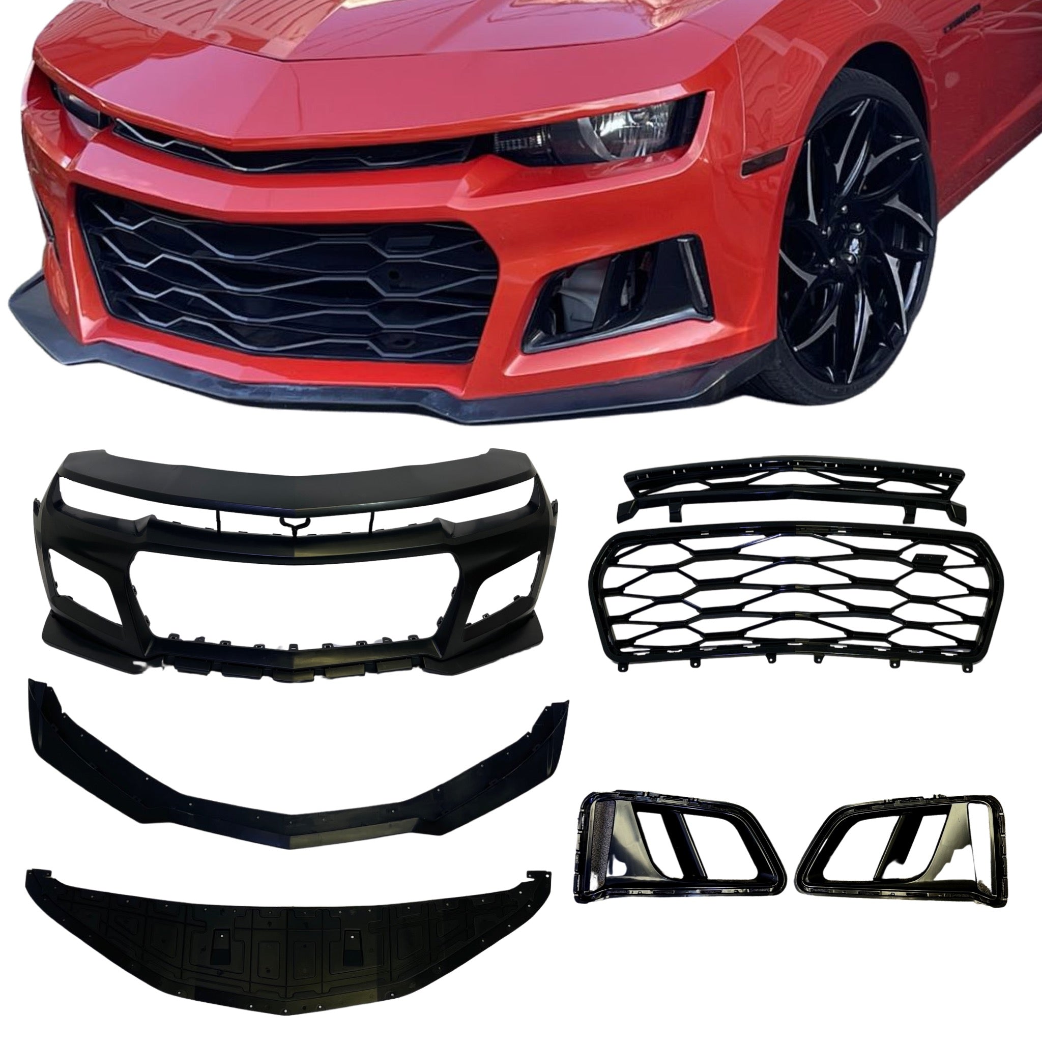 2015 camaro shop bumper conversion