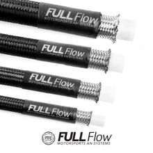 Load image into Gallery viewer, Nuke Performance Black Nylon PTFE Stainless Braided Fuel Hose AN-10, 6 Meter